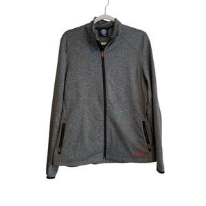 Womens Icewear Fjola Light Fleece Full Zip Dark Gray Outdoors Jacket Size Large